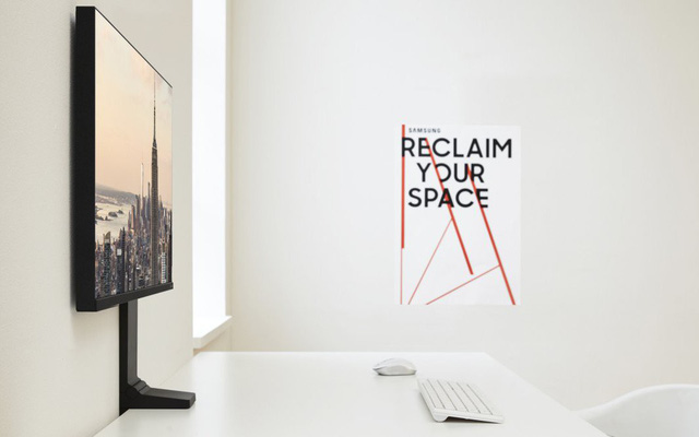 Màn hình tiết kiệm diện tích của Samsung là đột phá lớn nhất của màn hình máy tính trong nhiều năm trở lại đây