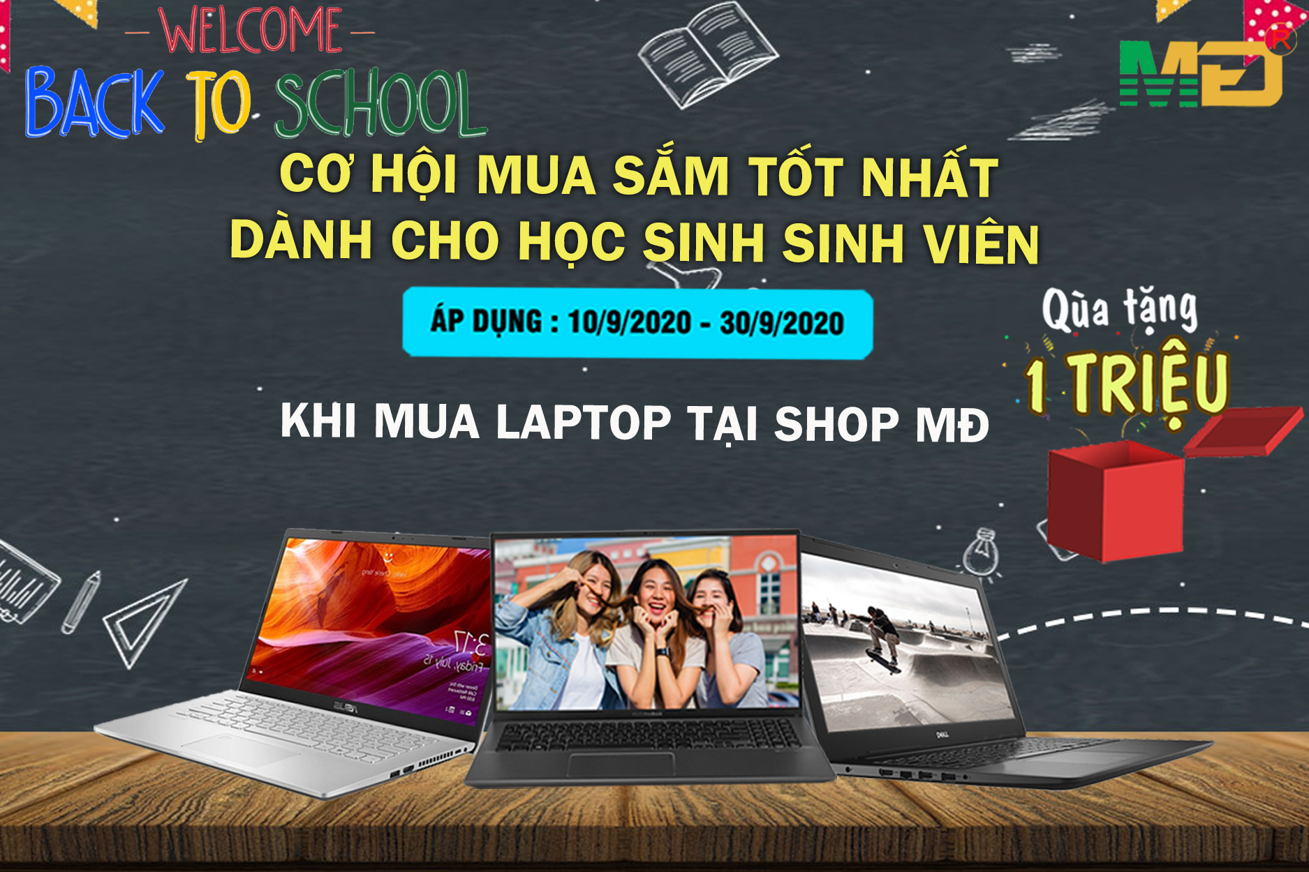 [Khuyến mãi] Back to school – Giảm cực ”Cool”